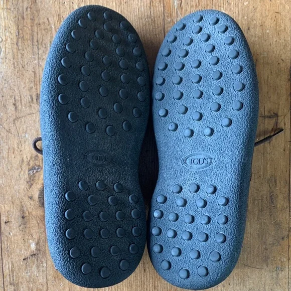 Tods Men's Brown Suede Desert Boots - Picture 14 of 16